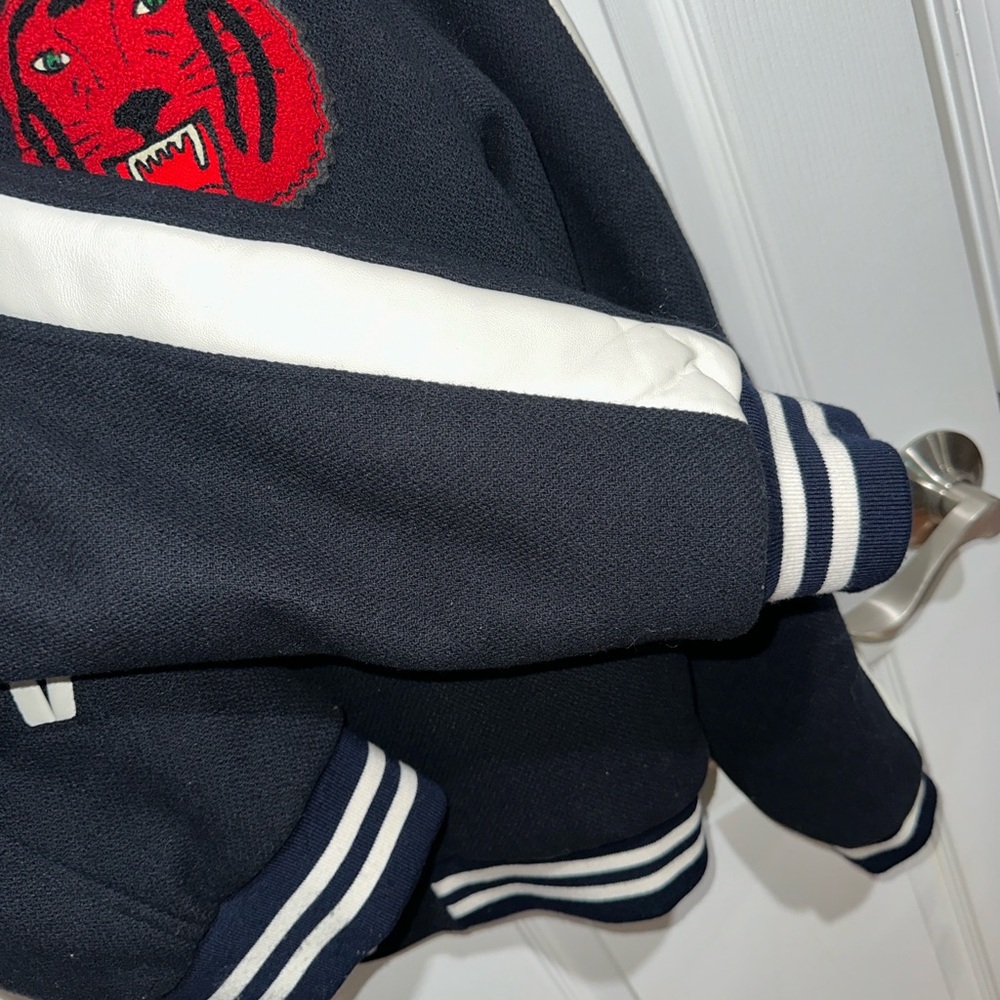 SANDRO PARIS Tiger Wool & Leather Varsity Jacket
Size XL - Unisex - Picture 9 of 9